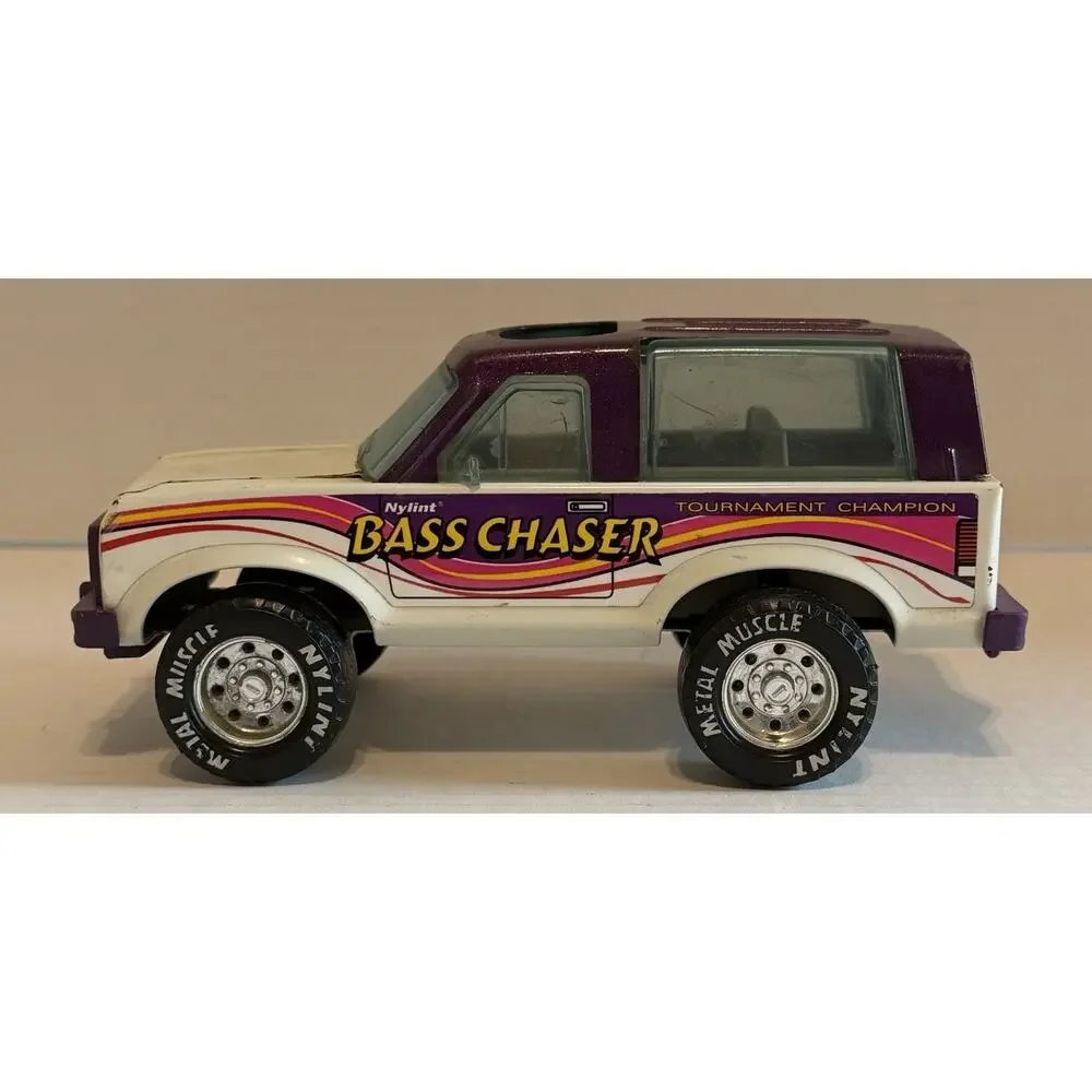 Vintage Nylint Bass Chaser Tournament Champion Bronco 2 Truck